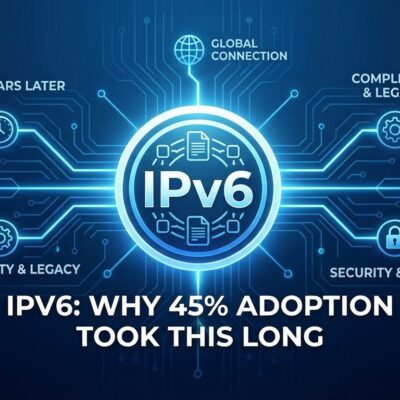 Featured image for IPv6 30 Years Later: Why 45% Adoption Took This Long