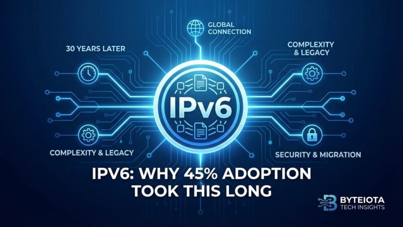 Featured image for IPv6 30 Years Later: Why 45% Adoption Took This Long