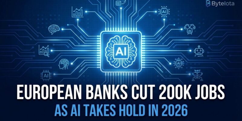 Featured image for European Banks Cut 200K Jobs as AI Takes Hold in 2026