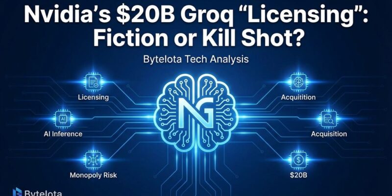 Featured image for Nvidia's $20B Groq "Licensing": Fiction or Kill Shot?