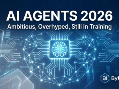 Featured image for AI Agents 2026: Ambitious, Overhyped, Still in Training
