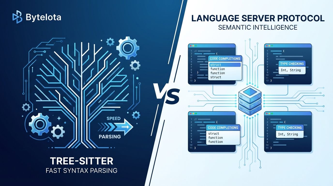 Trees Sitter Library Python Tree-sitter vs LSP: Why Hybrid IDE Architecture Wins | byteiota