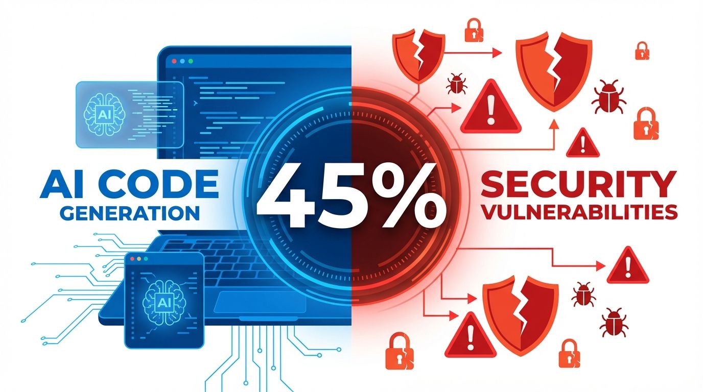 Vibe Coding Security Crisis: 45% of AI Code Has Flaws | byteiota