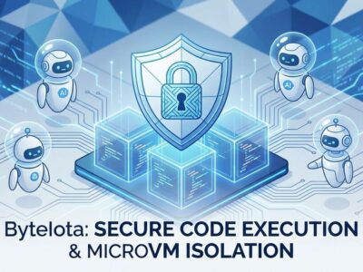 Deno Sandbox security concept with microVM isolation