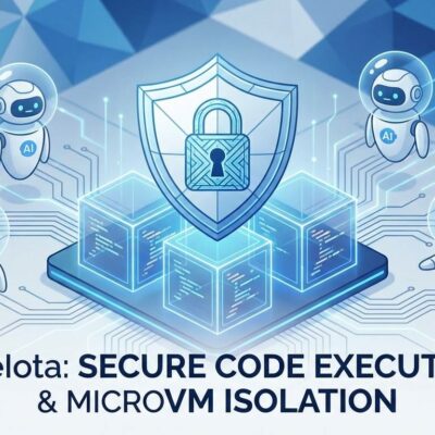 Deno Sandbox security concept with microVM isolation