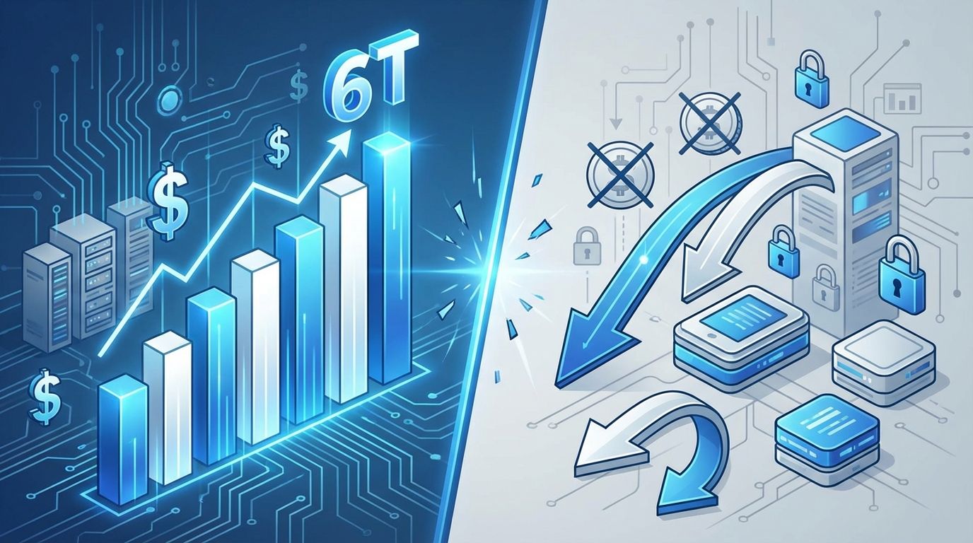 IT Spending Hits $6 Trillion in 2026: Cost Over Security | byteiota