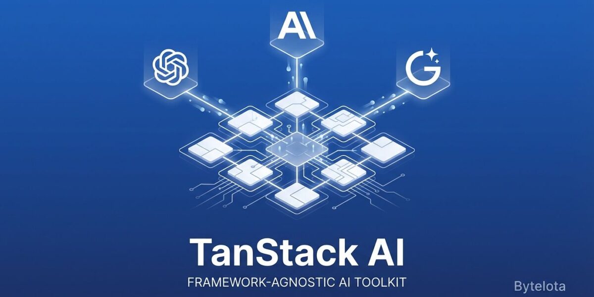 TanStack AI: Swap AI Providers in 2 Lines of Code | byteiota