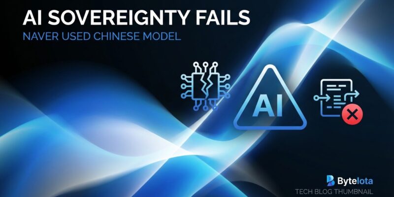 Featured image for Korea's AI Sovereignty Fails: Naver Used Chinese Model