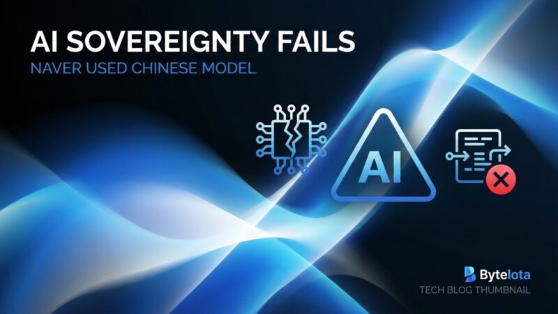 Featured image for Korea's AI Sovereignty Fails: Naver Used Chinese Model