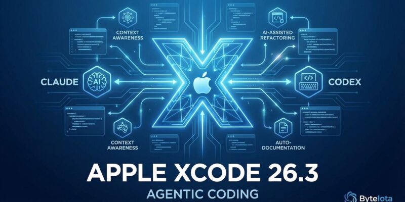 Featured image for Apple Xcode 26.3: Agentic Coding with Claude and Codex