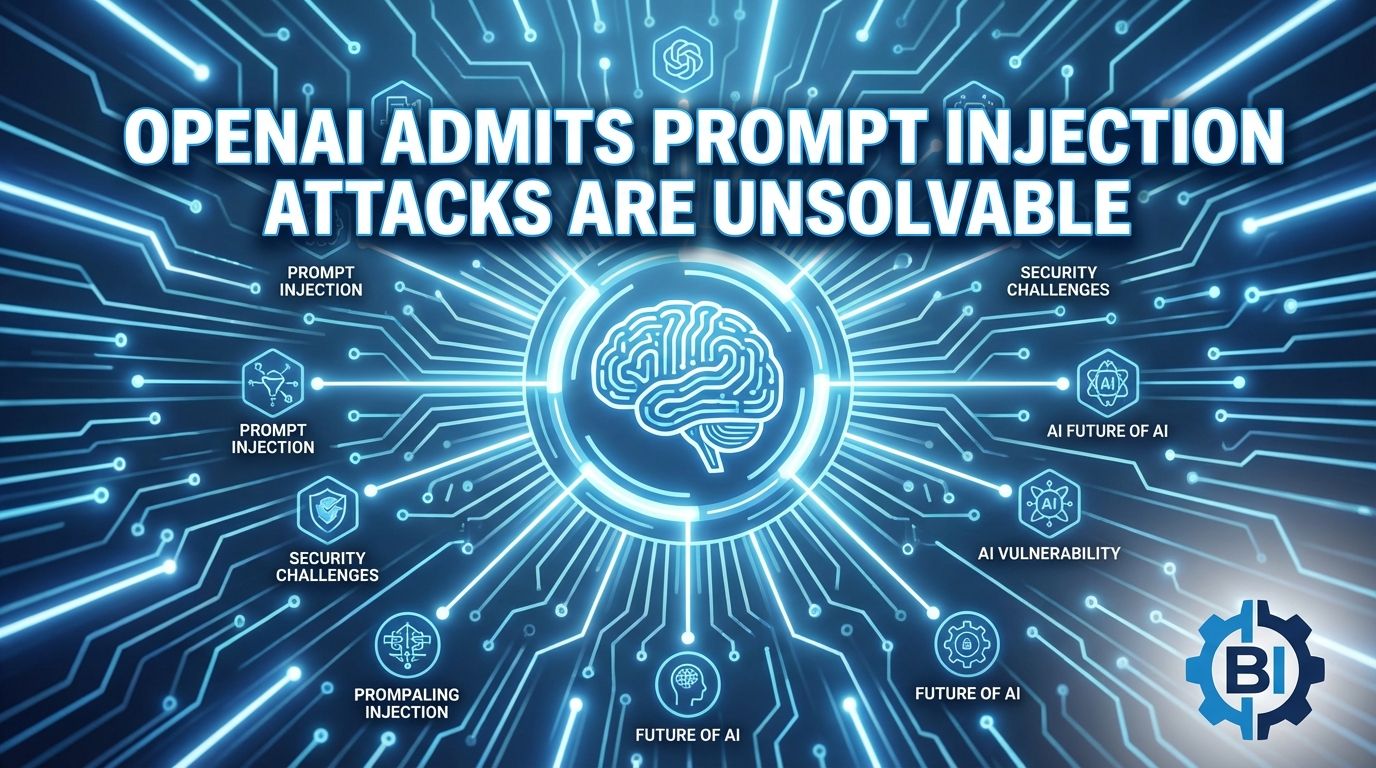 OpenAI Admits Prompt Injection Attacks Are Unsolvable | byteiota