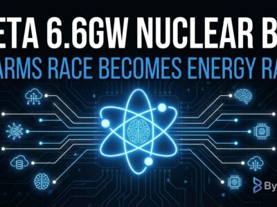 Featured image for Meta 6.6GW Nuclear Bet: AI Arms Race Becomes Energy Race