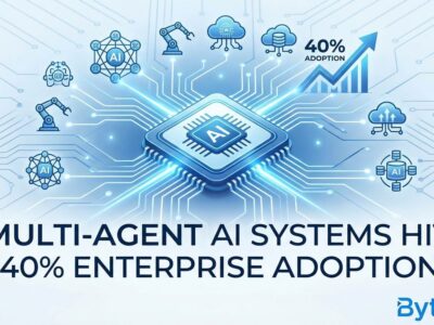 Featured image for Multi-Agent AI Systems Hit 40% Enterprise Adoption