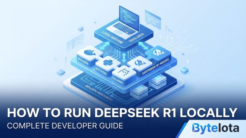 Featured image for How to Run DeepSeek R1 Locally: Complete Developer Guide