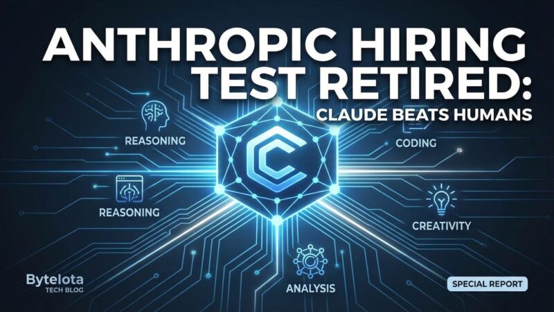Featured image for Anthropic Hiring Test Retired: Claude Beats Humans