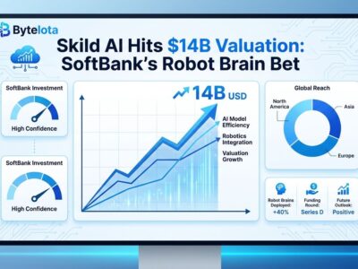 Featured image for Skild AI Hits $14B Valuation: SoftBank's Robot Brain Bet
