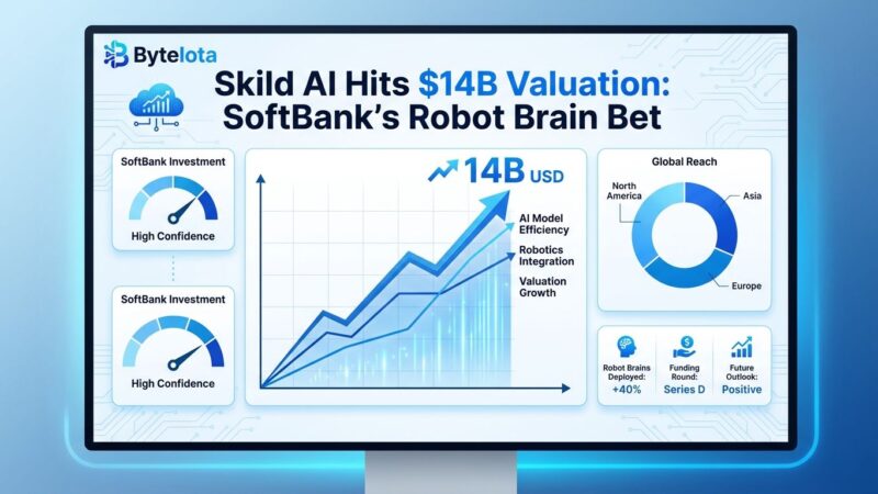 Featured image for Skild AI Hits $14B Valuation: SoftBank's Robot Brain Bet