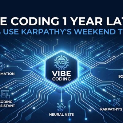 Featured image for Vibe Coding 1 Year Later: 92% Use Karpathy's Weekend Tool