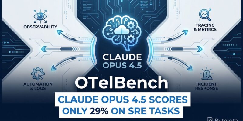 Featured image for OTelBench: Claude Opus 4.5 Scores Only 29% on SRE Tasks