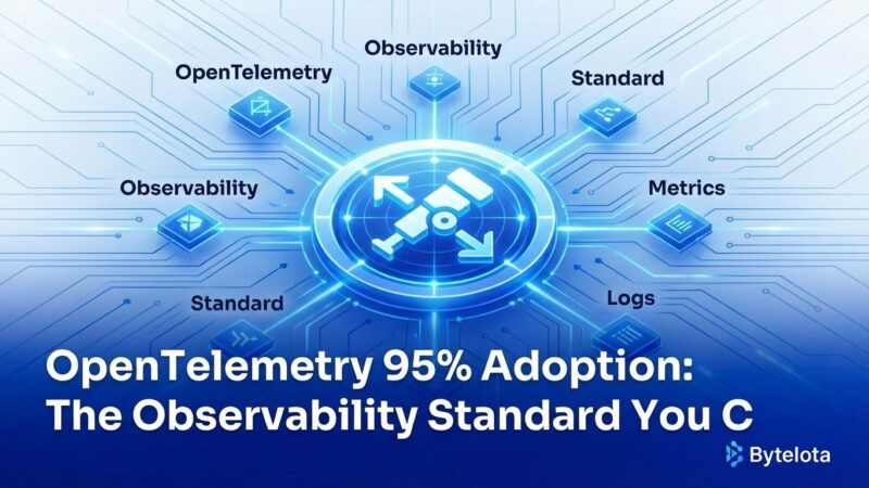 Featured image for OpenTelemetry 95% Adoption: The Observability Standard You Can't Ignore