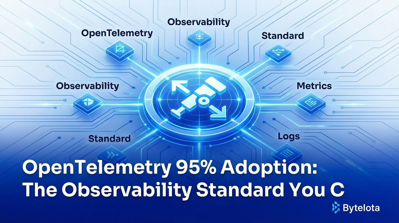OpenTelemetry 95% Adoption: The Observability Standard You Can’t Ignore ...