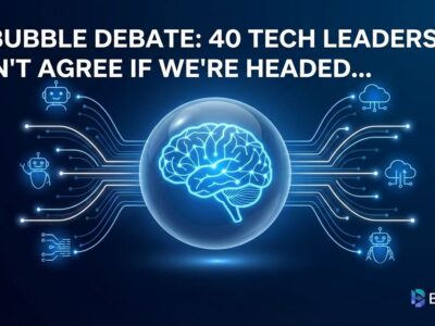 Featured image for AI Bubble Debate: 40 Tech Leaders Can't Agree If We're Headed for a Crash