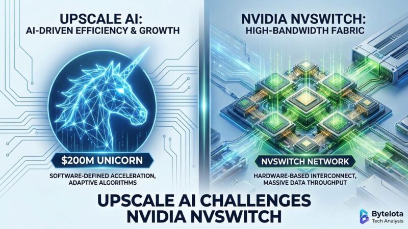 Featured image for Upscale AI Hits $200M Unicorn to Challenge Nvidia NVSwitch