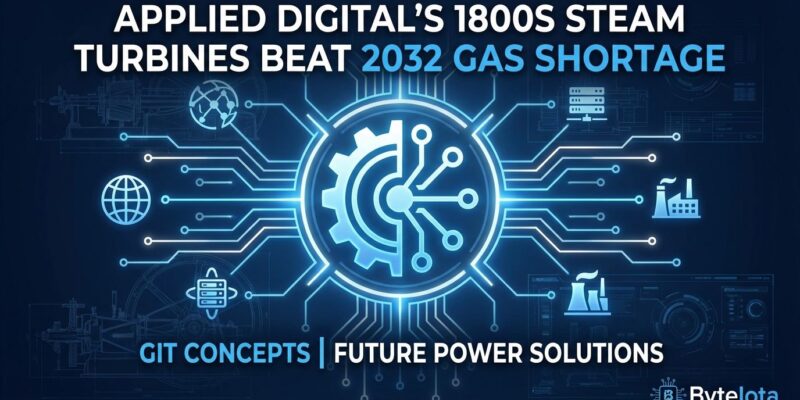 Featured image for Applied Digital's 1800s Steam Turbines Beat 2032 Gas Shortage