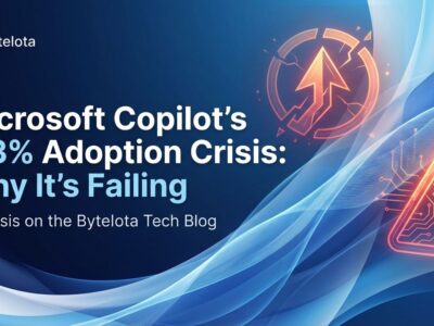 Featured image for Microsoft Copilot's 3.3% Adoption Crisis: Why It's Failing