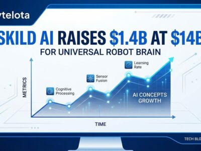 Featured image for Skild AI Raises $1.4B at $14B for Universal Robot Brain