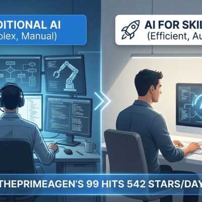 Featured image for ThePrimeagen's 99 Hits 542 Stars/Day: AI for Skilled Devs
