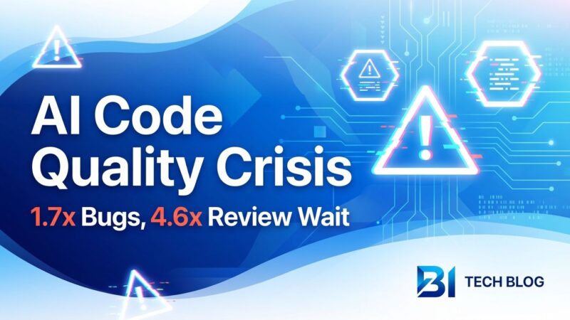 Featured image for AI Code Quality Crisis: 1.7x Bugs, 4.6x Review Wait