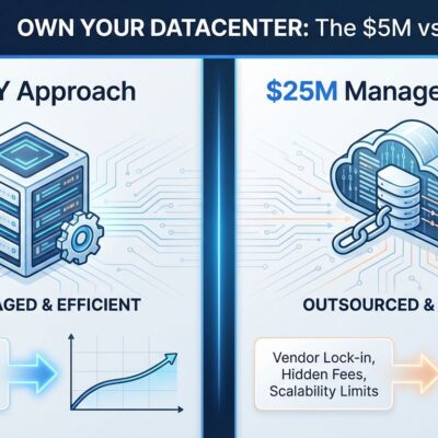Featured image for Own Your Datacenter: The $5M vs $25M Math