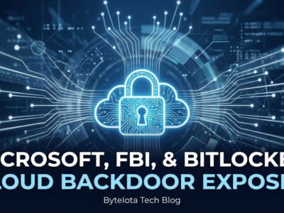 Featured image for Microsoft Hands FBI BitLocker Keys: Cloud Backdoor Exposed