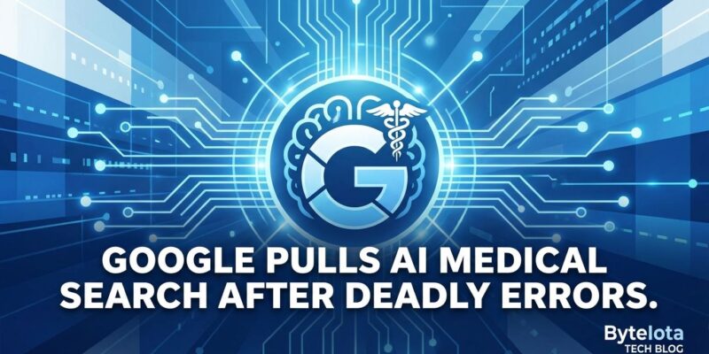 Featured image for Google Pulls AI Medical Search After Deadly Errors