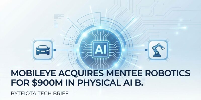 Featured image for Mobileye Acquires Mentee Robotics for $900M in Physical AI Bet
