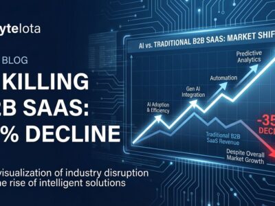 Featured image for AI Killing B2B SaaS: 35% Decline Despite Market Growth