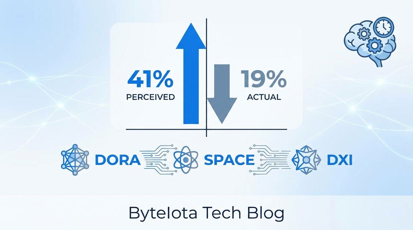 python overtakes javascript: 2026 developer surveys |... Developer Productivity Metrics 2026: The 41% Paradox | byteiota
