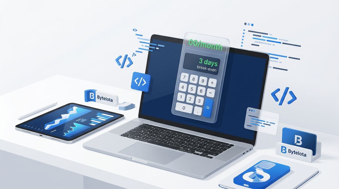 AI Coding Tools ROI: $100/Month Pays Off in 3 Days | byteiota