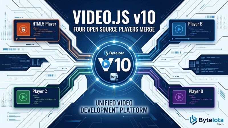 Featured image for Video.js v10: Four Open Source Players Merge