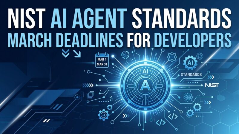 Featured image for NIST AI Agent Standards: March Deadlines for Developers