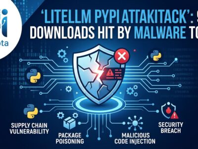 Featured image for LiteLLM PyPI Attack: 95M Downloads Hit by Malware Today