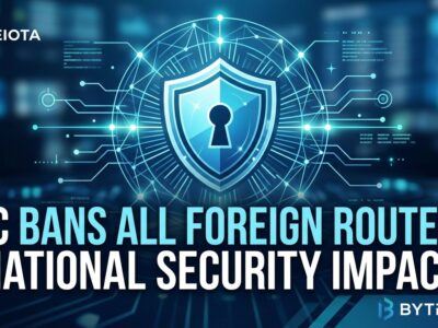 Featured image for FCC Bans All Foreign Routers: National Security Impact