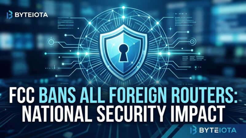 Featured image for FCC Bans All Foreign Routers: National Security Impact