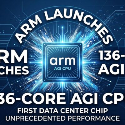 Featured image for ARM Launches First Data Center Chip: 136-Core AGI CPU