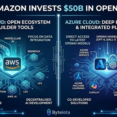 Featured image for Amazon Invests $50B in OpenAI: AWS vs Azure Cloud War