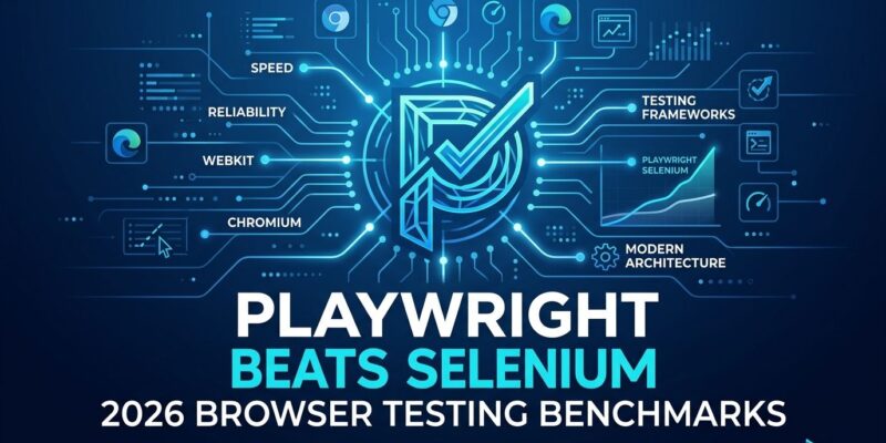 Featured image for Playwright Beats Selenium: 2026 Browser Testing Benchmarks