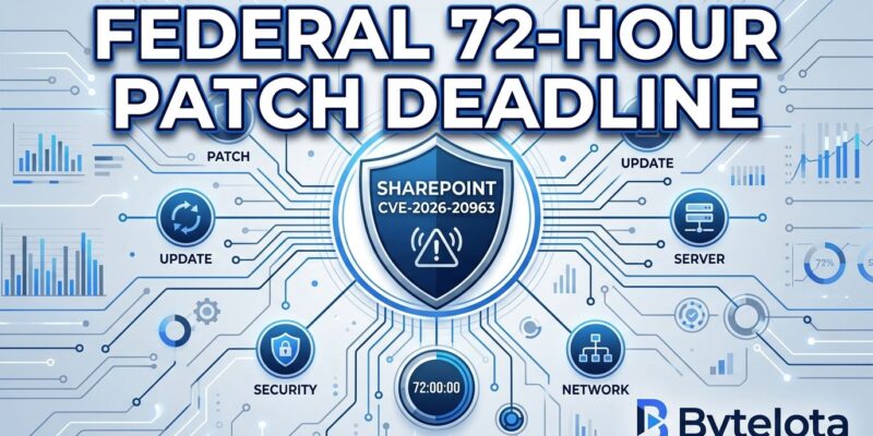 Featured image for SharePoint CVE-2026-20963: Federal 72-Hour Patch Deadline