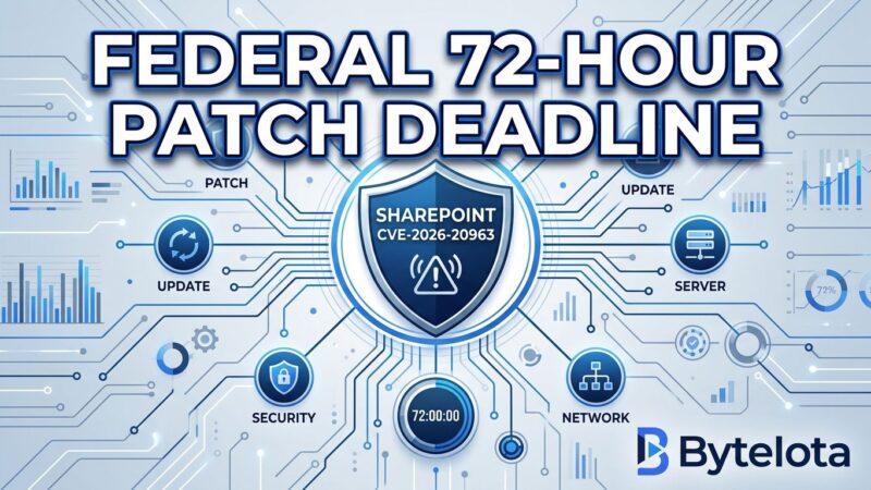 Featured image for SharePoint CVE-2026-20963: Federal 72-Hour Patch Deadline