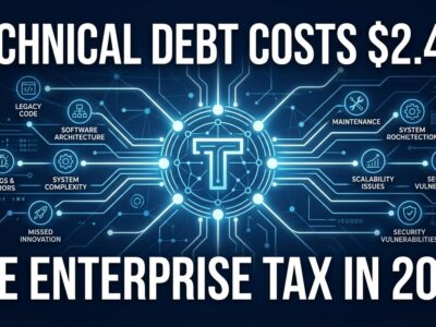Featured image for Technical Debt Costs $2.41T: The Enterprise Tax in 2026